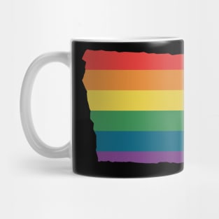Iowa State Rainbow Mug
